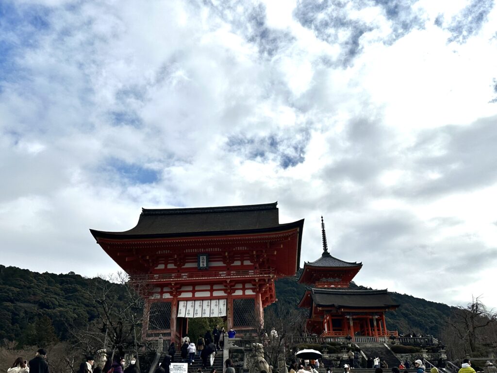 清水寺と食べ歩き